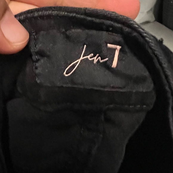 Jen7 7 for all Mankind petite ankle skinny black jeans size 12 women - Picture 7 of 16